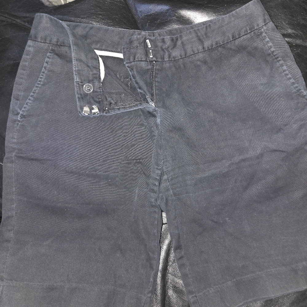 Metro7 black dress shorts sz10 - Picture 2 of 6